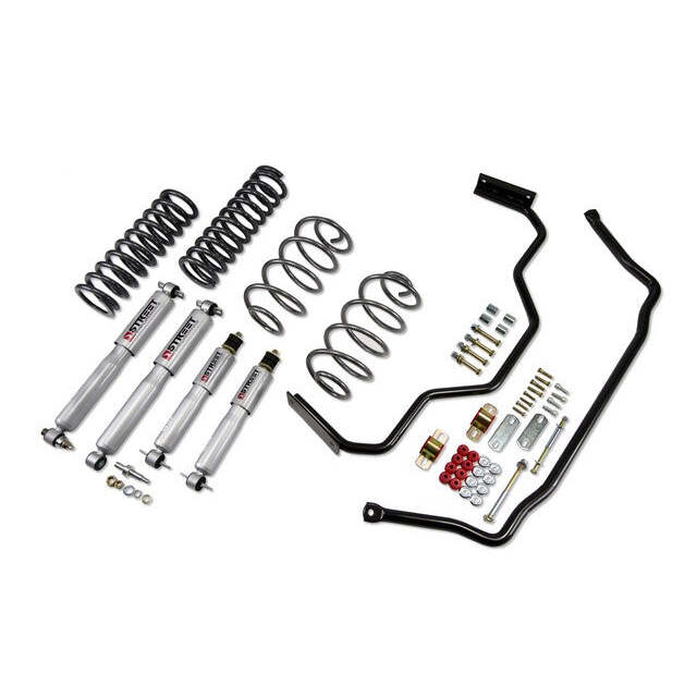 Belltech 1722 Kit Complete Kit Inc Front and Rear Springs, Street Performance Shocks & Sway bars