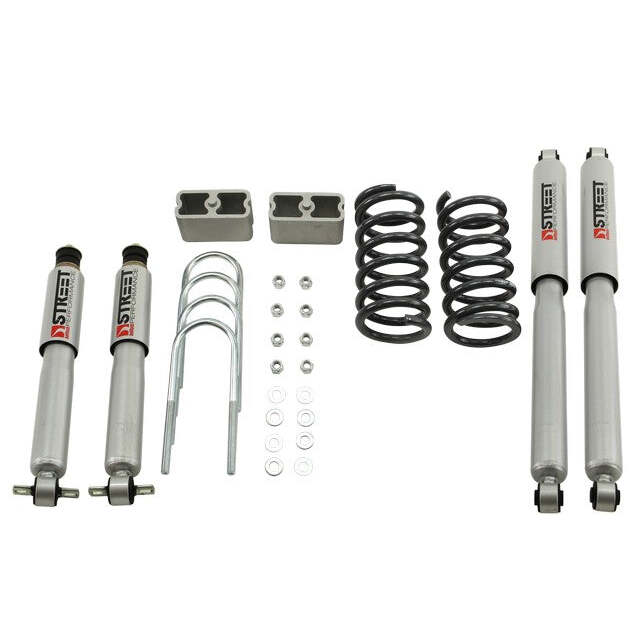 Belltech 436SP Lowering Kit Front And Rear Complete Kit W/ Street Performance Shocks