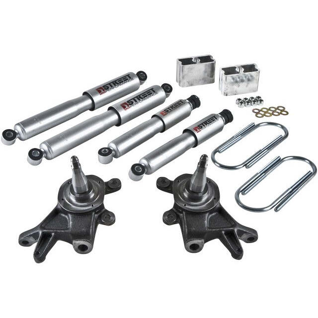 Belltech 440SP Lowering Kit Front And Rear Complete Kit W/ Street Performance Shocks