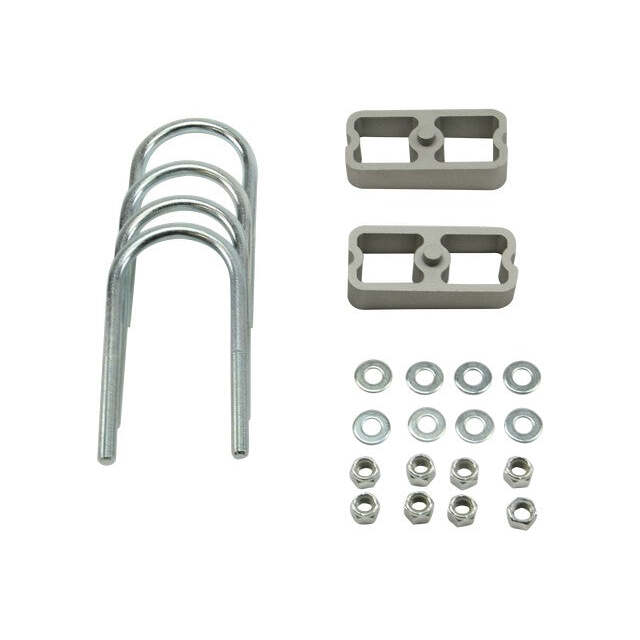 Belltech 6002 Leaf Spring Block Kit Universal 1 in. (w/ 2 deg. taper) Rear Lowering Block Kit