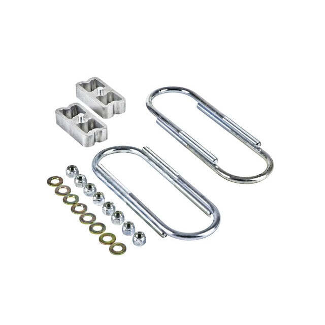 Belltech 6010 Leaf Spring Block Kit 1" Rear Lowering Block Kit