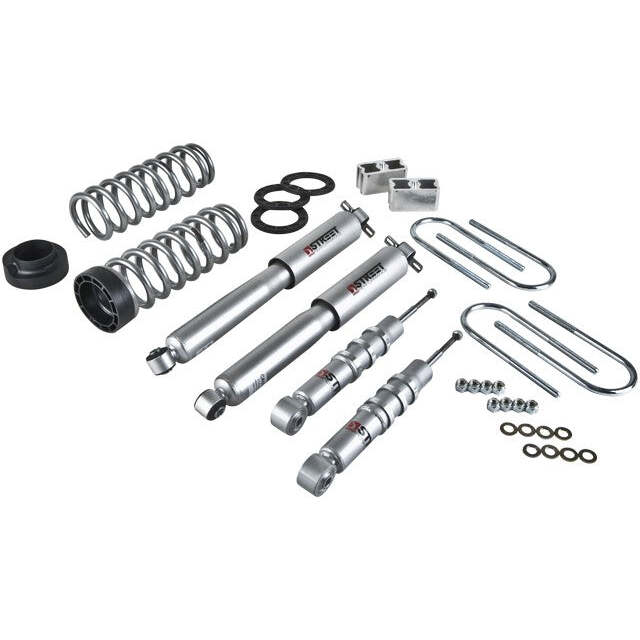Belltech 601SP Lowering Kit Front And Rear Complete Kit W/ Street Performance Shocks