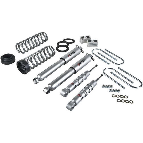 Belltech 601SP Lowering Kit Front And Rear Complete Kit W/ Street Performance Shocks