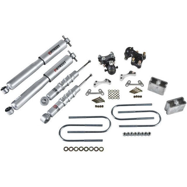Belltech 603SP Lowering Kit Front And Rear Complete Kit W/ Street Performance Shocks