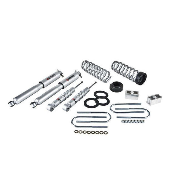 Belltech 607SP Lowering Kit Front And Rear Complete Kit W/ Street Performance Shocks