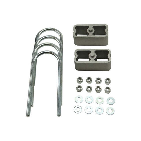 Belltech 6102 Leaf Spring Block Kit Universal 2 in. (w/ 2 deg. taper) Rear Lowering Block Kit