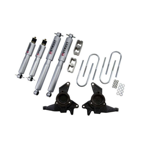 Belltech 625SP Lowering Kit Front And Rear Complete Kit W/ Street Performance Shocks