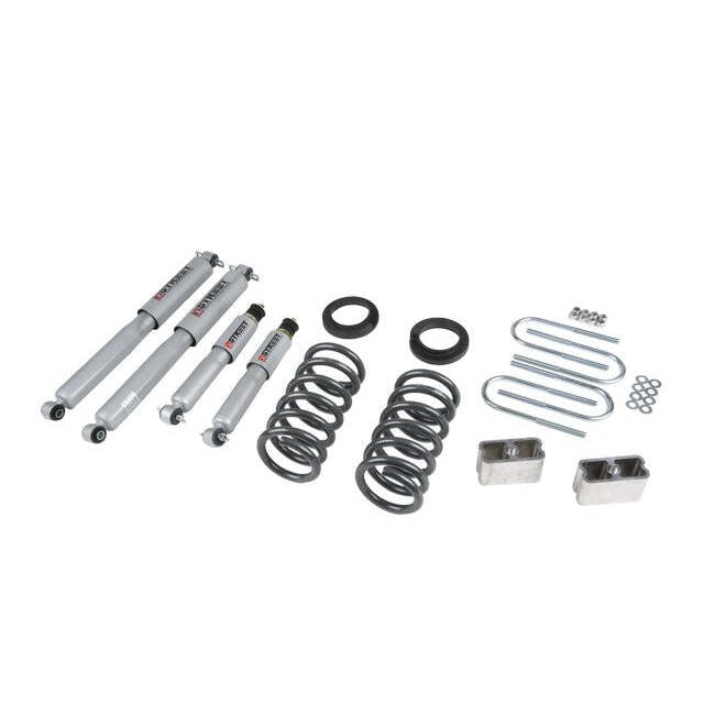 Belltech 630SP Lowering Kit Front And Rear Complete Kit W/ Street Performance Shocks