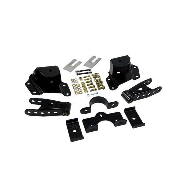 Belltech 6415 Leaf Spring Hanger Lowering Kit 4" Drop Leaf Spring Shackle & Hanger Kit (Front Hanger/Rear Shackle)