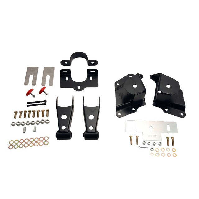 Belltech 6514 Leaf Spring Hanger Lowering Kit 4" Drop Leaf Spring Shackle & Hanger Kit (Front Hanger/Rear Shackle)