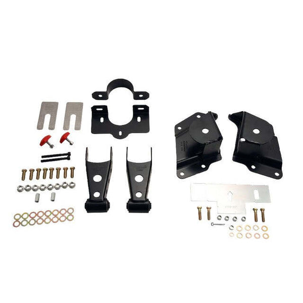 Belltech 6514 Leaf Spring Hanger Lowering Kit 4" Drop Leaf Spring Shackle & Hanger Kit (Front Hanger/Rear Shackle)
