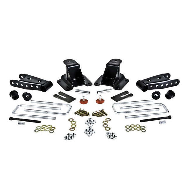 Belltech 6592 Leaf Spring Hanger Lowering Kit 4" Drop Leaf Spring Shackle & Hanger Kit (Front Hanger/Rear Shackle)