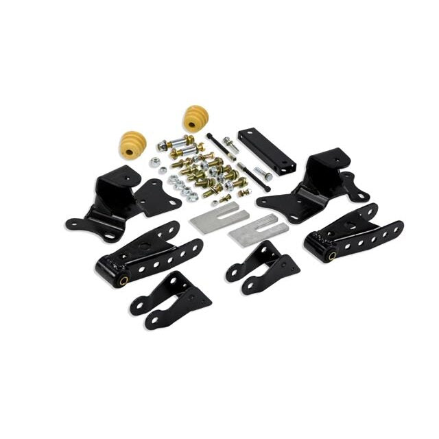 Belltech 6905 Leaf Spring Hanger Lowering Kit 4" Drop Leaf Spring Shackle & Hanger Kit (Front Hanger/Rear Shackle)