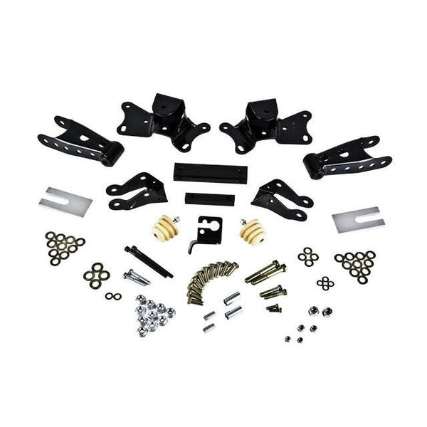 Belltech 6907 Leaf Spring Hanger Lowering Kit 4" Drop Leaf Spring Shackle & Hanger Kit (Front Hanger/Rear Shackle)
