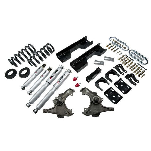 Belltech 717SP Lowering Kit Front And Rear Complete Kit W/ Street Performance Shocks