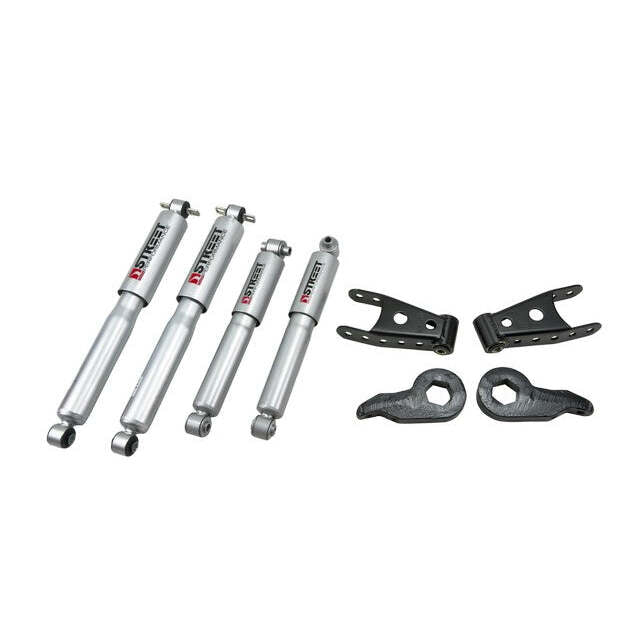 Belltech 766SP Lowering Kit Front And Rear Complete Kit W/ Street Performance Shocks