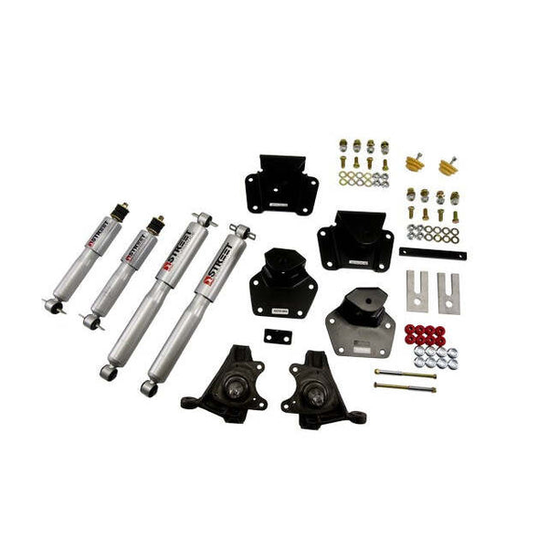 Belltech 804SP Lowering Kit Front And Rear Complete Kit W/ Street Performance Shocks