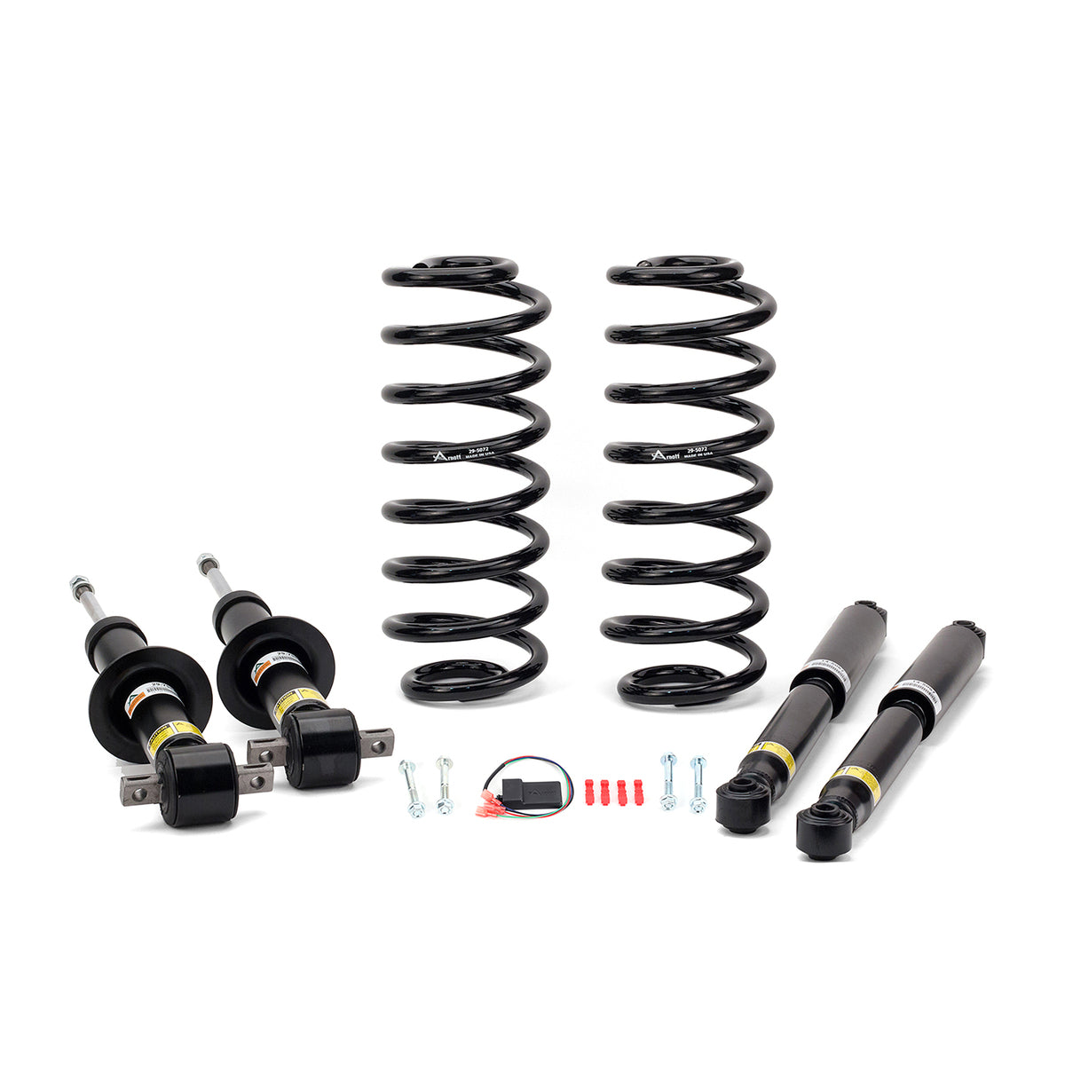 Arnott C-2836 Front & Rear Value Coil Spring Conversion Kit w/EBM Chevrolet Avalanche, Suburban, Cadillac Escalade EXT/EXV, GM Yukon XL (GMT9XX)