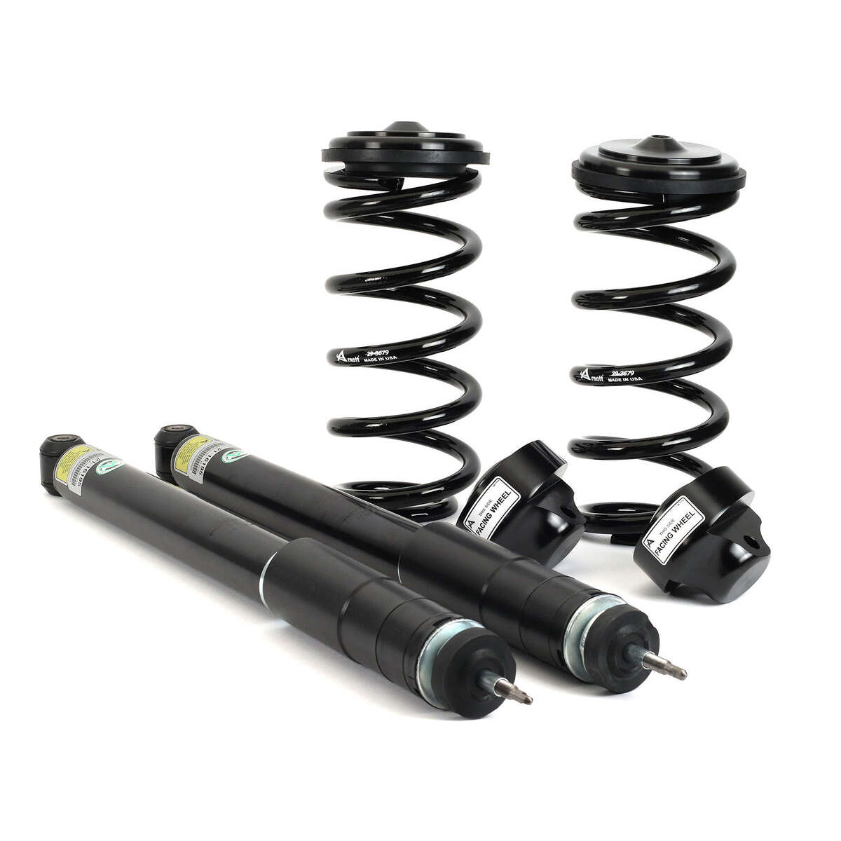 Arnott C-3698 Front and Rear Coil Spring Conversion Kit Mercedes-Benz E-Class W211 Chassis Sedan w/AIRMATIC and ADS, w/4MATIC, Incl. AMG