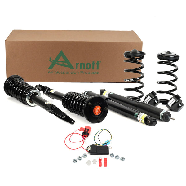 Arnott C-3698 Front and Rear Coil Spring Conversion Kit Mercedes-Benz E-Class W211 Chassis Sedan w/AIRMATIC and ADS, w/4MATIC, Incl. AMG