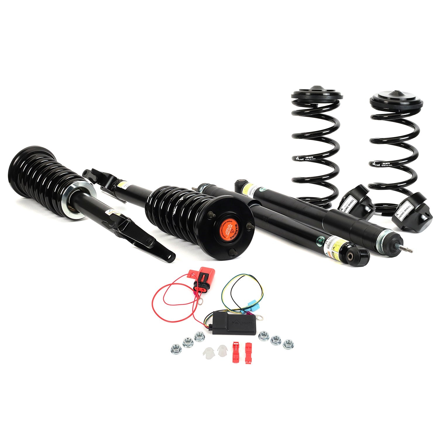 Arnott C-3698 Front and Rear Coil Spring Conversion Kit Mercedes-Benz E-Class W211 Chassis Sedan w/AIRMATIC and ADS, w/4MATIC, Incl. AMG