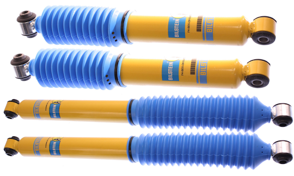 Chrysler Aspen Dodge Durango Bilstein Front and Rear 4600 Heavy Duty (B6) Shock Absorbers Set