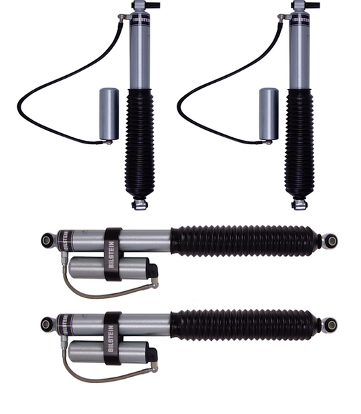 Bilstein B8 5160 Front & Rear Remote Reservoir Shocks Set for Jeep Gladiator | 2-3" Front & 1.5-2.5" Rear Lift