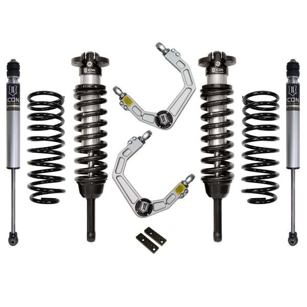 ICON K53062 Stage 2 Suspension System Billet UCA Toyota 4Runner/FJ Cruiser 0-3.5" Lift