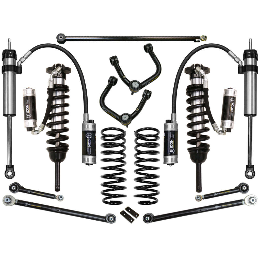 ICON K53057T Stage 7 Suspension System Tubular UCA Toyota 4Runner/FJ Cruiser 0-3.5" Lift