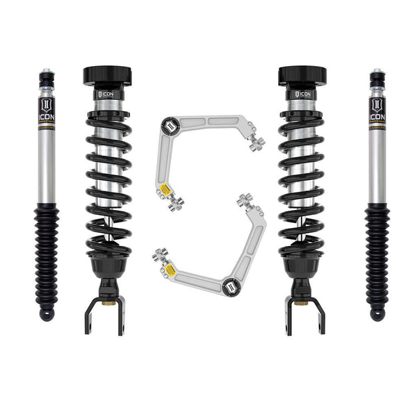 ICON K213111 Stage 1 Suspension System Billet UCA Ram 1500 2-3" Lift