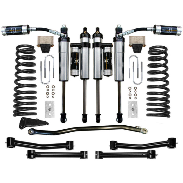 ICON K214503T Stage 4 Suspension System Ram 2500/3500 4WD 4.5" Lift