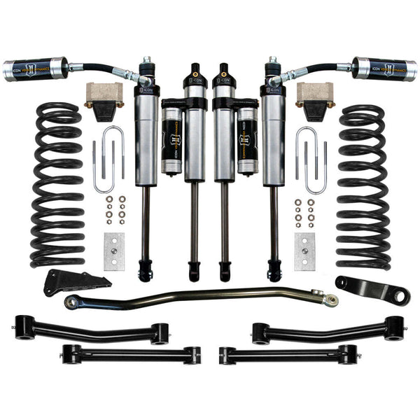 ICON K214553T Stage 4 Suspension System Ram 2500/3500 4.5" Lift
