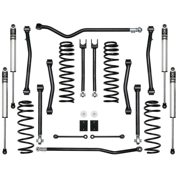 ICON K22014 Stage 4 Suspension System Jeep JL Wrangler 2.5" Lift