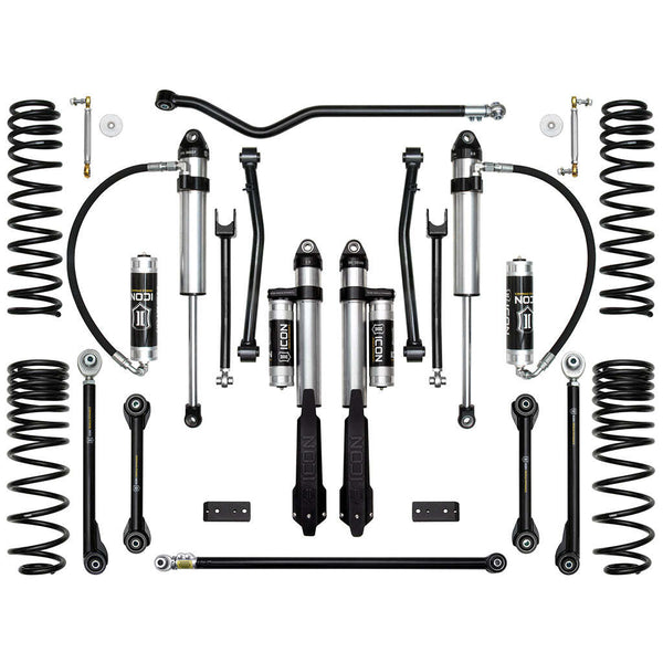 ICON K22107T Stage 7 Suspension System Tubular UCA Jeep Gladiator 2.5" Lift