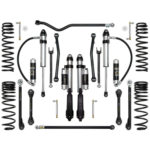 ICON K22108T Stage 8 Suspension System Tubular UCA Jeep Gladiator 2.5" Lift
