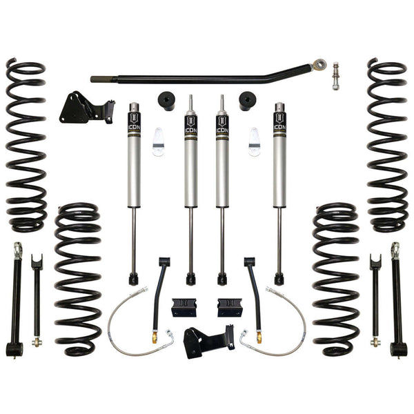 ICON K24001 Stage 1 Suspension System Jeep JK Wrangler 4.5" Lift
