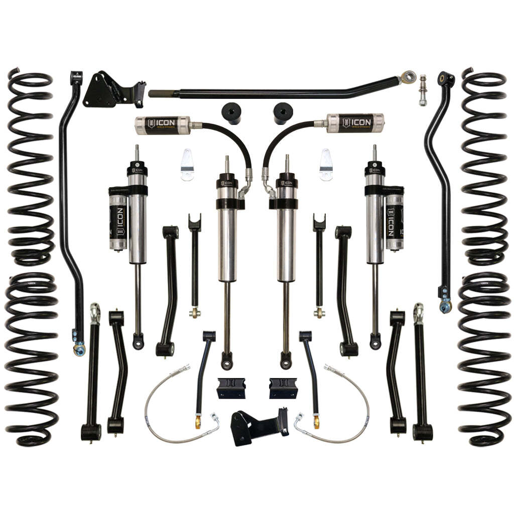 ICON K24003 Stage 3 Suspension System Jeep JK Wrangler 4.5" Lift