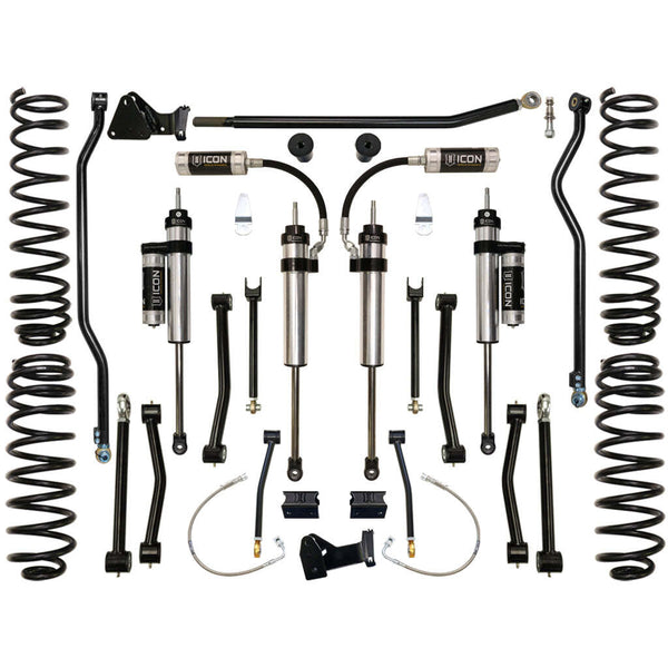 ICON K24003 Stage 3 Suspension System Jeep JK Wrangler 4.5" Lift