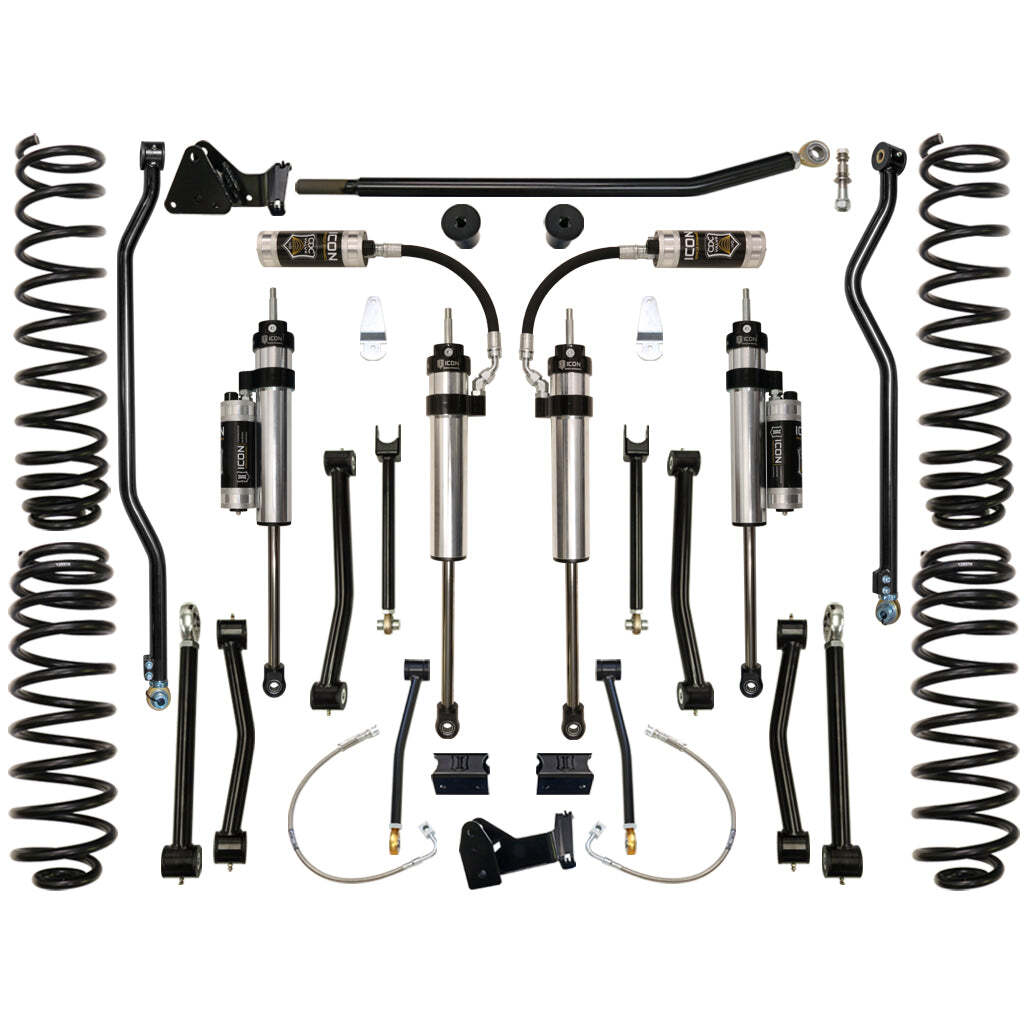 ICON K24004 Stage 4 Suspension System Jeep JK Wrangler 4.5" Lift