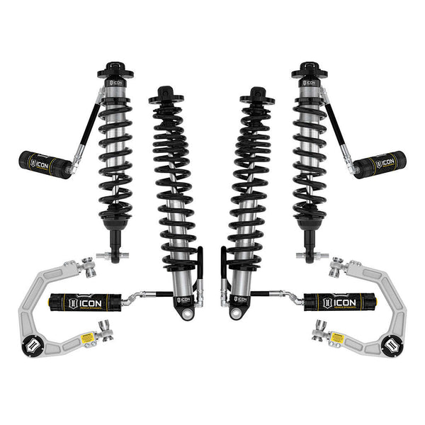 ICON K40014 Stage 4 Suspension System Billet UCA Ford Bronco Sasquatch 2-3" Lift