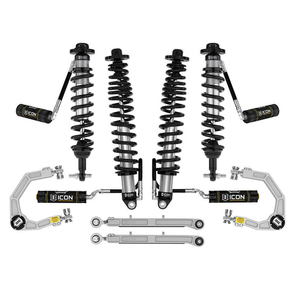 ICON K40015 Stage 5 Suspension System Billet UCA Ford Bronco Sasquatch 2-3" Lift