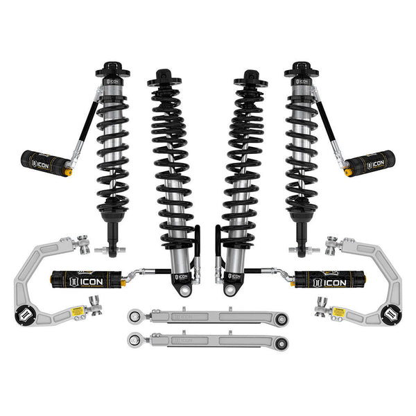 ICON K40016 Stage 6 Suspension System Billet UCA Ford Bronco Sasquatch 2-3" Lift