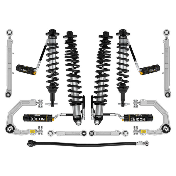 ICON K40017 Stage 7 Suspension System Billet UCA Ford Bronco Sasquatch 2-3" Lift