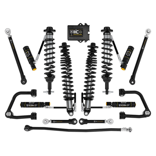 ICON K40008T Stage 8 Suspension System Tubular UCA Ford Bronco Non-Sasquatch 3-4" Lift