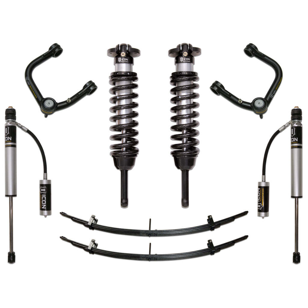 ICON K53003T Stage 3 Suspension System Tubular UCA Toyota Tacoma 0-3.5" / 16-Up 0-2.75"