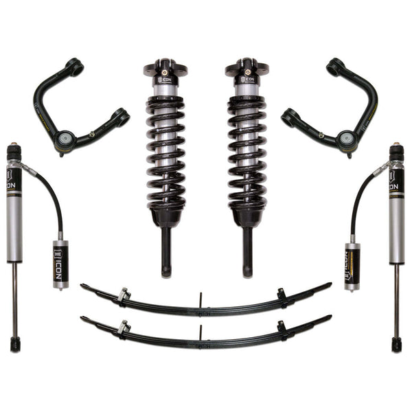 ICON K53003T Stage 3 Suspension System Tubular UCA Toyota Tacoma 0-3.5" / 16-Up 0-2.75"