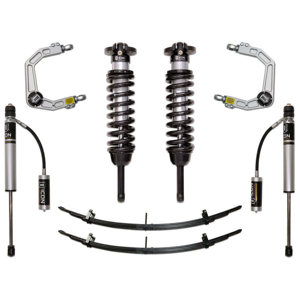 ICON K53003 Stage 3 Suspension System Billet UCA Toyota Tacoma 0-3.5" / 16-Up 0-2.75" -