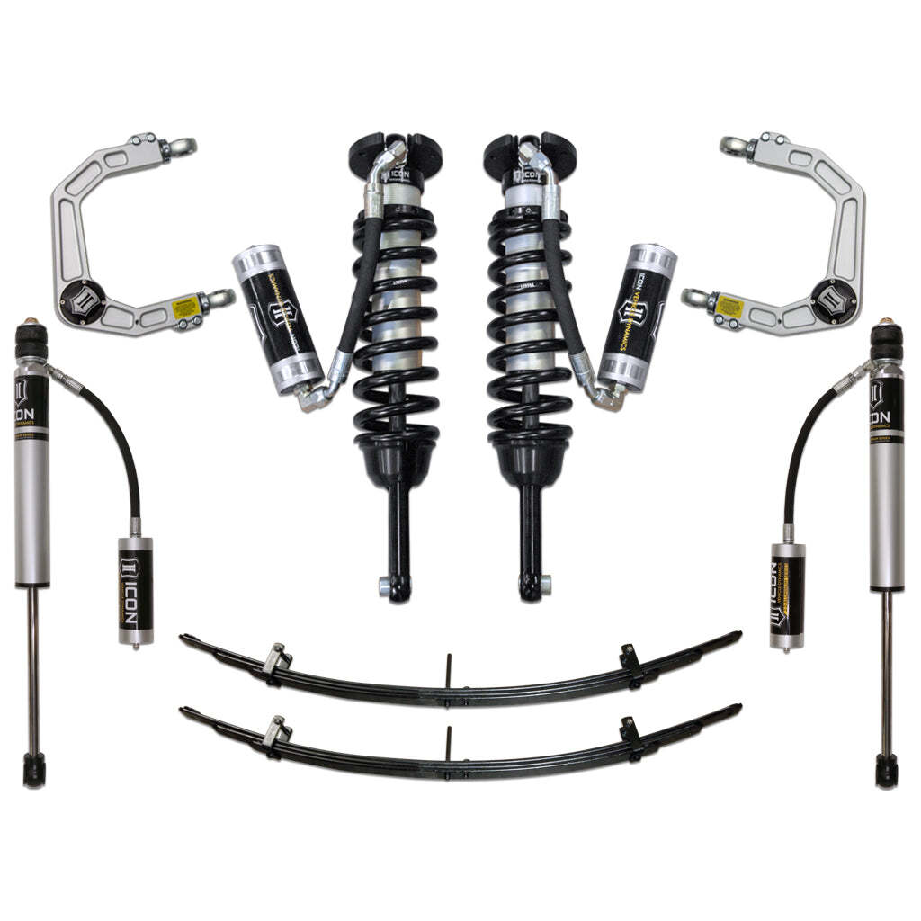 ICON K53004 Stage 4 Suspension System Billet UCA Toyota Tacoma 0-3.5" / 16-Up 0-2.75" -