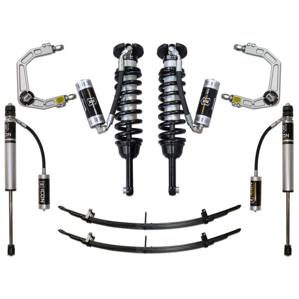 ICON K53004 Stage 4 Suspension System Billet UCA Toyota Tacoma 0-3.5" / 16-Up 0-2.75" -