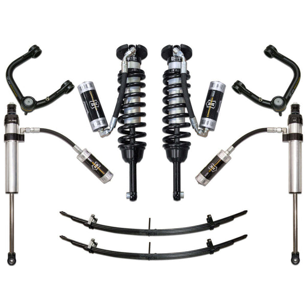 ICON K53005T Stage 5 Suspension System Tubular UCA Toyota Tacoma 0-3.5" / 16-Up 0-2.75"